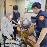 七旬婦醫院外迷途 凱旋警照料助返家