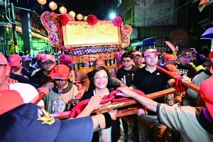 大甲媽遶境進香 王惠美縣長送駕