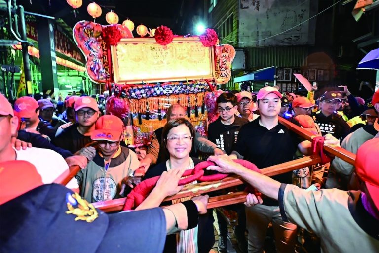 大甲媽遶境進香 王惠美縣長送駕