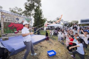 衛武營恐龍酷樂園 逾二千親子同樂