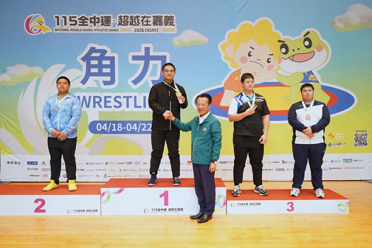 全中運角力戰火燃燒嘉義狂掃獎牌