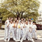 北市大學里魚木節 太極門送祝福