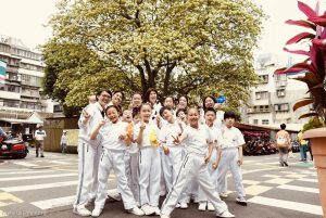 北市大學里魚木節 太極門送祝福