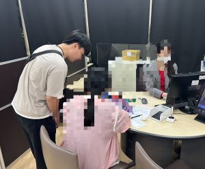 女遇假交友真詐騙大墩警成功阻詐