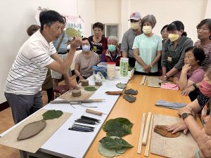 大甲農會葉脈陶藝課 展高齡學習活力