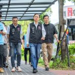 張善政現勘龜山南美國小通學廊道與公兒六用地 拍板加速推動人本通學與親子空間建設