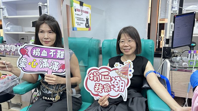 17熱血啟動 臺南慈中校園捐血活動