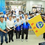 全中運授旗典禮 謝國樑加油打氣