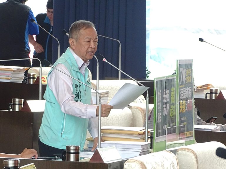 曾朝榮痛批中市垃圾問題持續惡化中