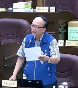 林政賢議會質詢 關注污水建設、再生水推動