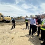 林欽榮視察曹公新圳排水清疏、八涳橋改建及夢裡滯洪池