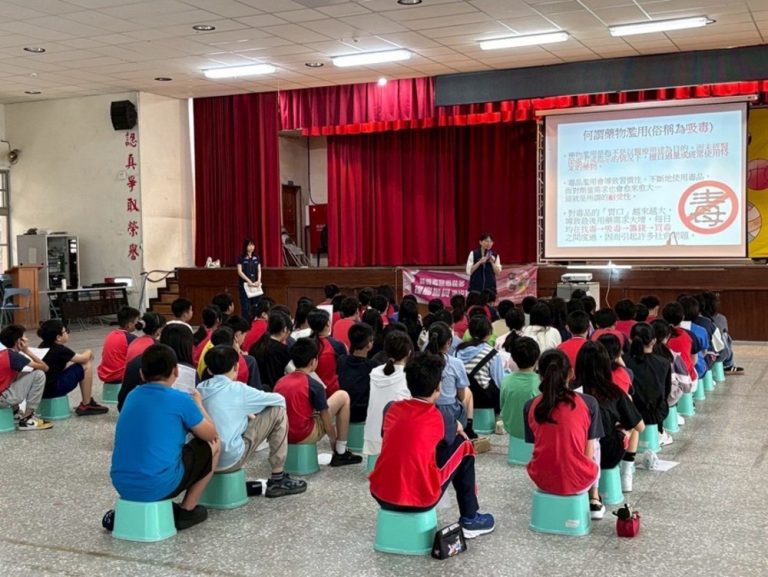 衛生局校園講座 籲學子勇敢拒毒
