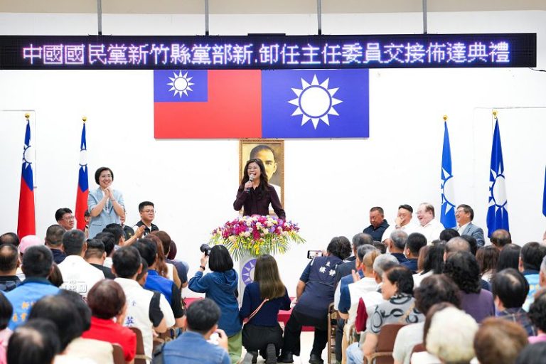 楊文科接任國民黨新竹縣黨部主委