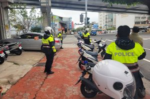 豐警科技工具掌握車流便民又順暢