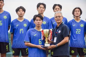海大足球校隊勇奪男二級足球聯賽全國亞軍