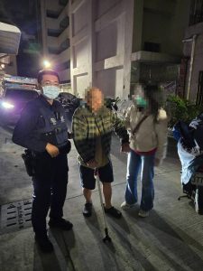 熟面孔再度迷途 民族警即時協助護送團圓