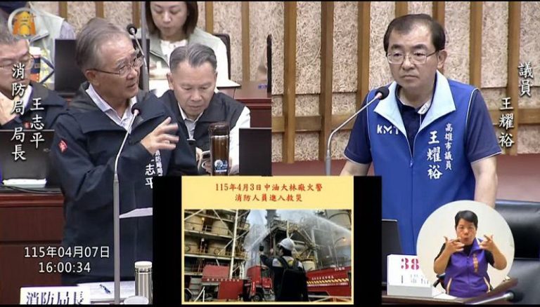 王耀裕為林園、大寮環消及醫療設施請命