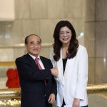 王金平力挺鄭麗文訪陸 盛讚「有勇氣要破障礙，有智慧要突困局」