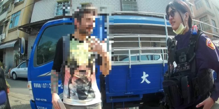 異鄉迷途幸遇福德警 外籍男感受臺灣警察溫暖