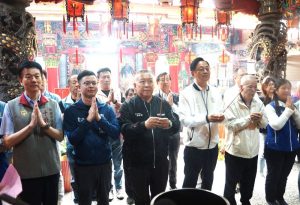 福元宮保安廣澤尊王聖誕慶典　張善政贈匾感謝庇佑地方安定