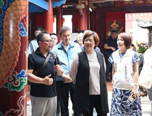 縣定古蹟風華再現 鹿港地藏王廟彩繪完竣