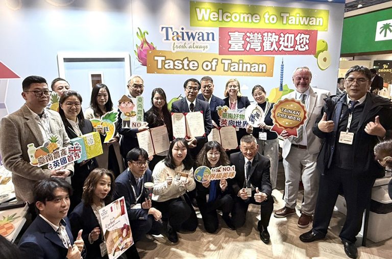 臺南農產進軍英國食品展
