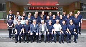 警政署長張榮興訪苗栗 肯定白沙屯媽祖勤務