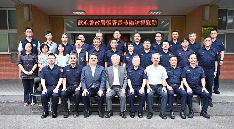 警政署長張榮興訪苗栗 肯定白沙屯媽祖勤務