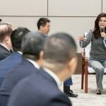 鄭麗文參觀中關村與兩岸青創企業家深度交流