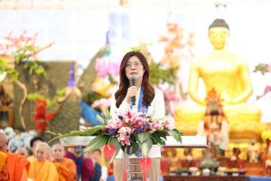 鄭麗文呼籲以善意與愛意取代仇恨 用和平取代戰爭