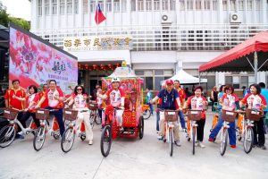 苗栗進香文化活動 鐵馬載信仰再出發