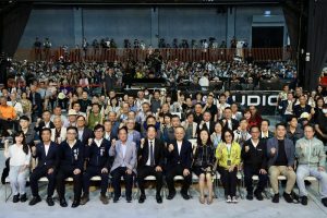 陳其邁陪同賴總統出席余登發、余陳月瑛紀念音樂會