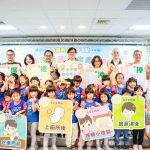 陳其邁校園唱跳洗手歌 宣導正確洗手防疫