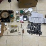 桃園緝毒警三幹員查獲大批毒品