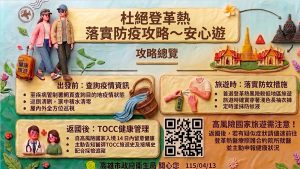 高市第三例境外移入登革熱病例現蹤