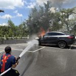 日月潭文武廟驚傳火燒車