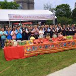 台中北屯敦化公園地下停車場 上樑