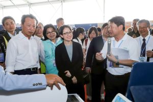 第20屆台灣國際農機展 蕭美琴見證