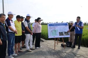 雲縣府斥資888萬 改善崙背農水路
