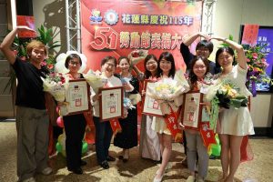 花蓮慈院5護理師獲模範勞工 溫柔堅韌守護東部醫療網