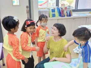 11名外籍生在高雄共學成長 鼓山國小附設幼兒園充滿國際文化風景