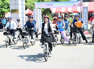 北斗鎮MOOVO公共自行車 正式啟用