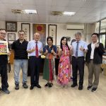 沈芯菱博士蒞臨高雄女中 分享人生經歷