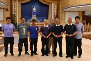 清水靜思堂模擬舞臺 協議組織會議暨教育訓練