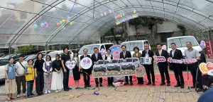 金可集團40週年 捐3輛復康巴士