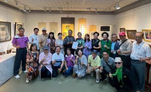 翔鳳會員藝術公益聯展 大樹連冠藝廊登場