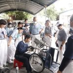 慈濟臺南教聯會成員到嘉義輔具園區體驗