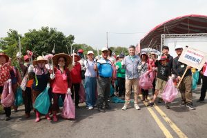 南投淨堤 逾300人守護濁水溪