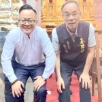 基隆慶安宮數千名信眾高台躦轎腳祈福