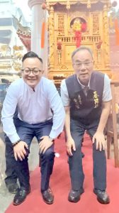 基隆慶安宮數千名信眾高台躦轎腳祈福